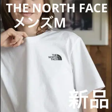 미사용 새상품 노스페이스 화이트 티셔츠 M 사이즈