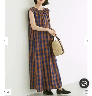 접촉 냉감 숄더 턱 원피스