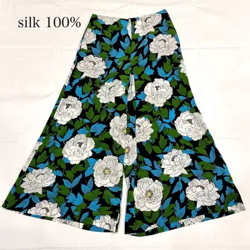 새상품급 실크 100% DIANE von FURSTEBERG 실크 팬츠
