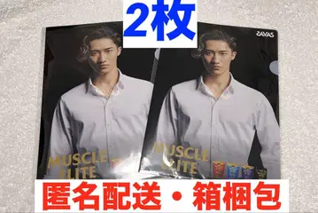 자바스 SAVAS MUSCLE ELITE 이와모토 테루 클리어 파일 2장