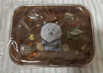 나가노 곰 스퀘어 파우치 M 머물고 싶은 에이노바 츤데기 곰