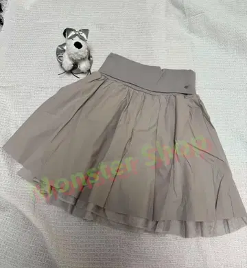 COYSEIO 그레이 플리츠 스커트 택 포함 새상품