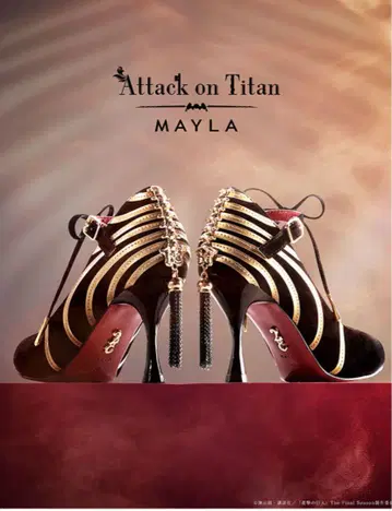 MAYLA 진격의 거인 아이코닉 펌프스 종말의 거인 size:38