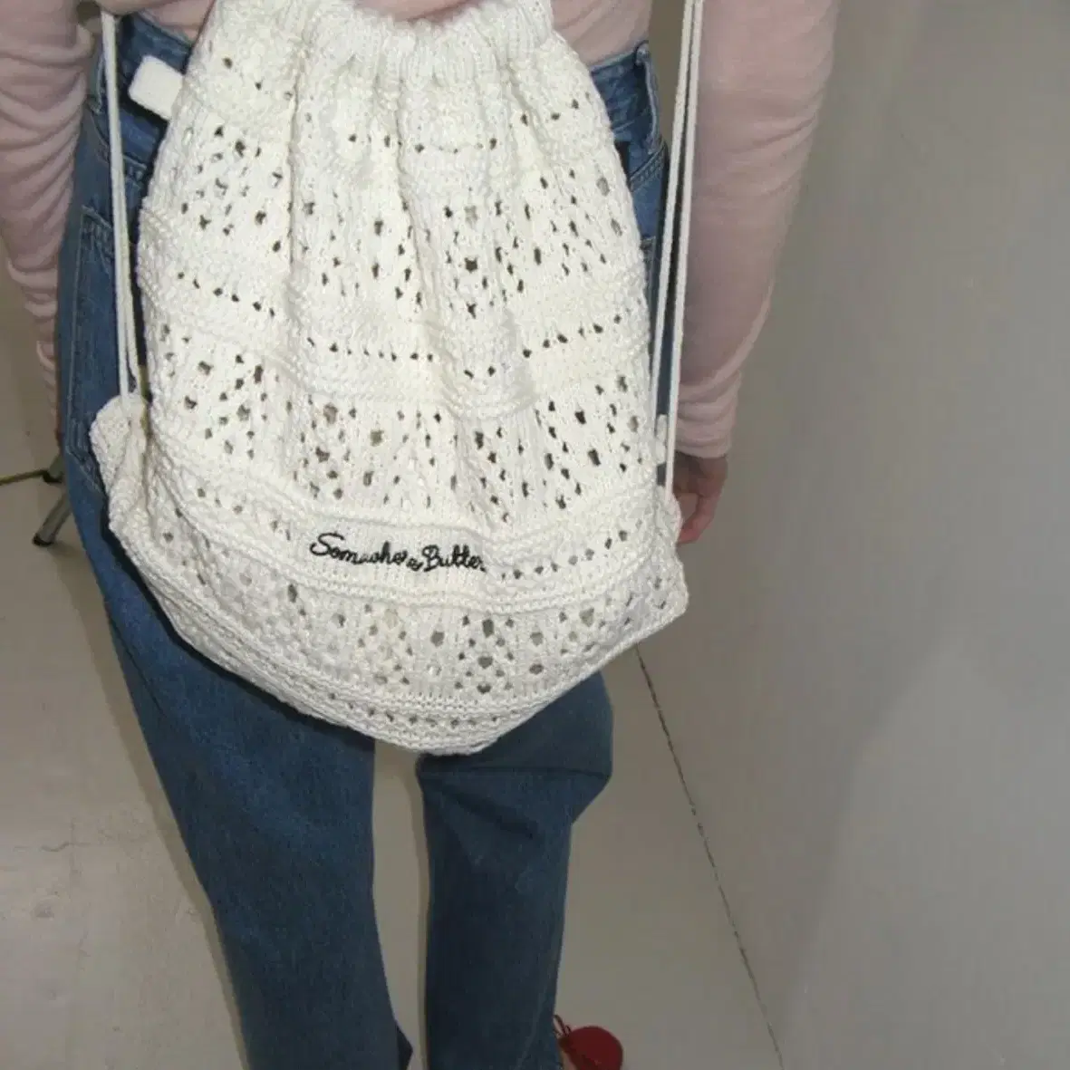 【SOMEWHERE BUTTER】PP Boston Bag 5th / PP boston bag - navy - SOMEWHERE BUTTER.