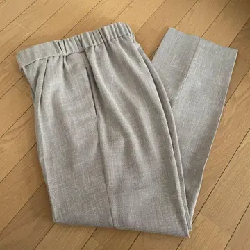 yori 린넨 같은 핸섬 팬츠 36