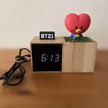 BTS 디지털 시계 TATA 탁상