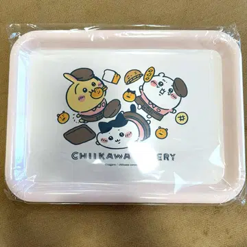 치이카와 베이커리 트레이 매장 한정판 하치와레 토끼 오봉 빵 넘어지다