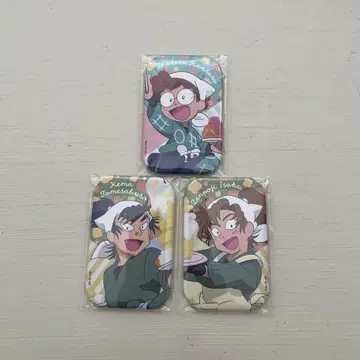 닌자 타마 란타로 마루카쿠 캔뱃지 이사쿠 루사부로 란타로