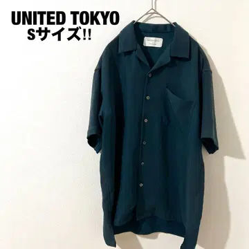 UNITED TOKYO 유나이티드 도쿄 오버 사이즈 셔츠 S 그린