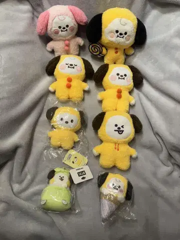 BTS 치미 봉제 인형 세트 8개