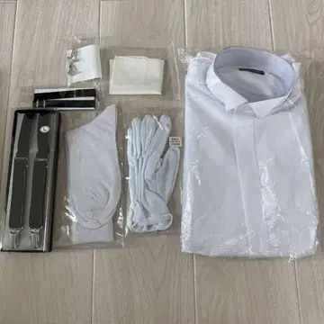웨딩 신랑 셔츠 잡화 세트