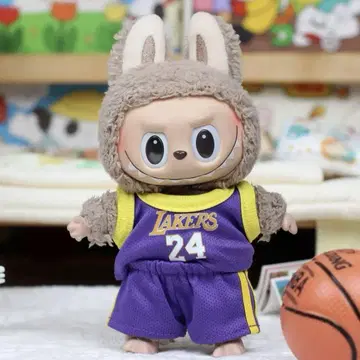 LABUBU Lakers 농구 유니폼 옷 갈아입기 러브부