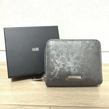 HARE 하레 자카드 지퍼 지갑 그레이 13 반지갑