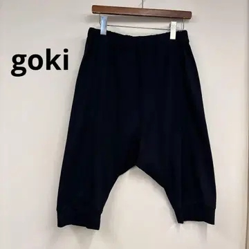 GOKI 히로유키 카토 사루엘풍 하프 팬츠