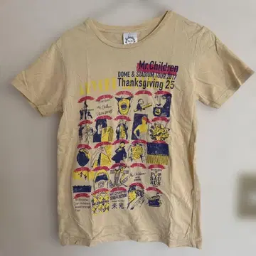 Mr.Children 티셔츠 XS 사이즈 Thanksgiving 25