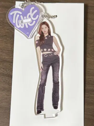 TWICE 트레이딩 카드 팝업 미니 아크릴 스탠드 참 사나