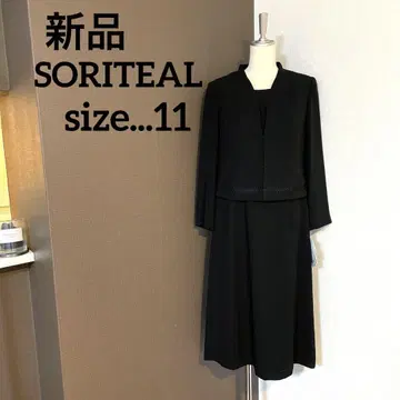 새상품 SORITEAL 블랙 포멀 앙상블풍 원피스 예복