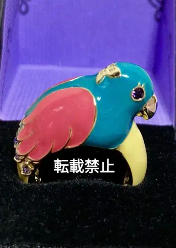ANNA SUI 반지 앵무새 새 반지 안나수이 레어