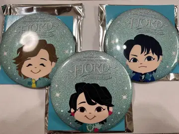 MGA Random Items FJORD 캔뱃지 3개 세트