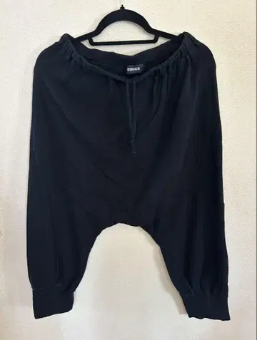 ZUCCA 블랙 사루엘 팬츠