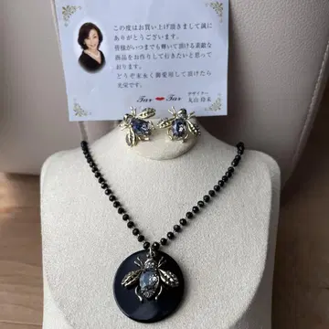 Tar tar 목걸이 귀걸이 세트