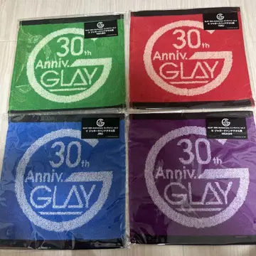 시마 님 GLAY 엔터테인먼트 복권 자카드 핸드 타월 4종 세트