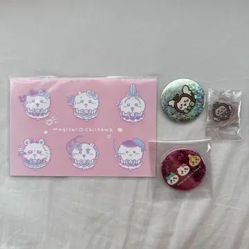 마지카루 치이카와 (먼작귀) 캔뱃지, 아크릴 스탠드 세트