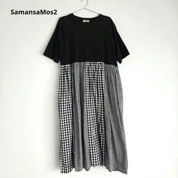 SamansaMos2 SM2 사만사 모스모스 도킹 원피스 블랙