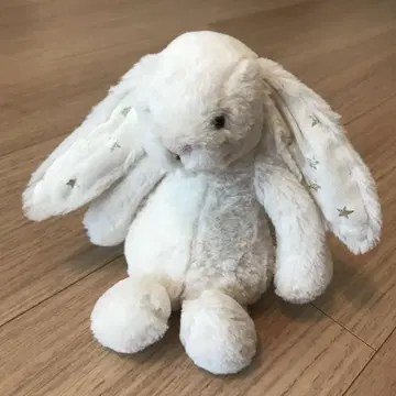 Jellycat 화이트 토끼 봉제 인형