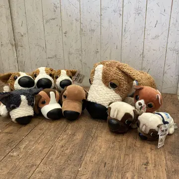 시스템 서비스 THE DOG 개 봉제 인형 묶음 판매 10개