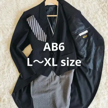 컨디션 최상] 여름용 모닝 수트 AB6 넥타이 포함 남성용 정장 연미복