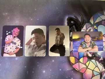 쿤쿤도 ProducePandas 최운봉 펑펑 트레이딩 카드 4장 세트
