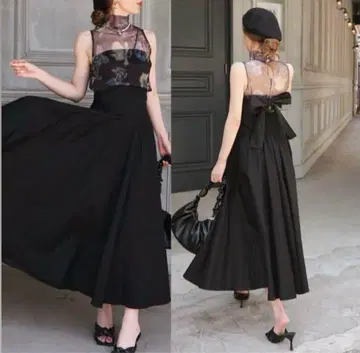 ROYAL PARTY 2WAY 플레어 스커트