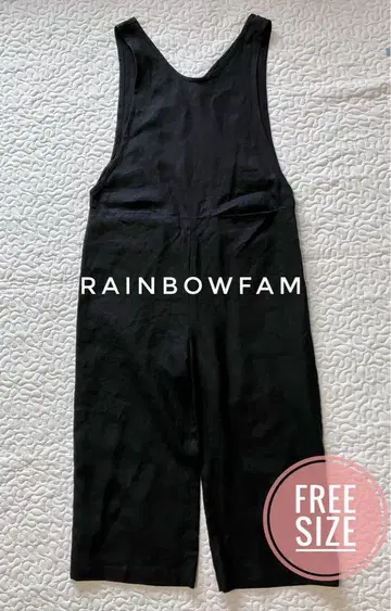 Rainbow Fam 린넨 살로펫 블랙