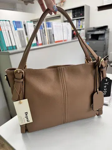 Depral 브라운 핸드백 택 포함 새상품
