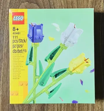 레고 아이코닉 튤립 40461