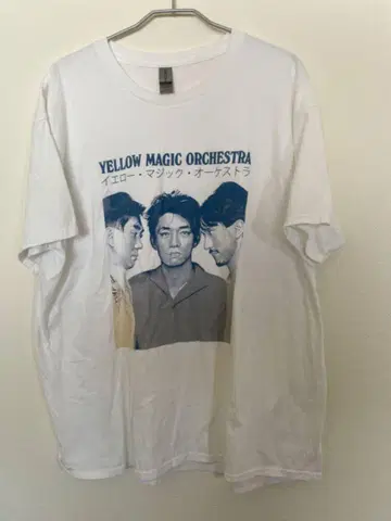 YELLOW MAGIC ORCHESTRA 티셔츠 화이트