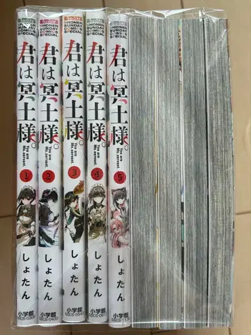 너는 저승의 신이다. 1~9권 세트 쇼탄 소학관