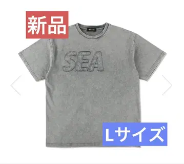 WINDANDSEA 고황 함유 S/S 티셔츠 "차콜"