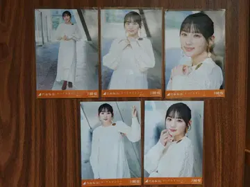 노기자카46 가와사키 사쿠라 네이블 오렌지 5종 컴프 브로마이드