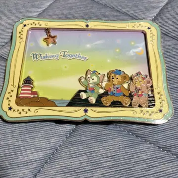 미사용 디즈니 씨 15주년 한정판 더피 사진 프레임 사진 액자