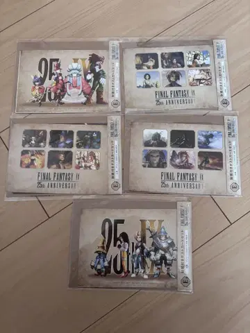 파이널 판타지 9 FF9 복권 E상 봉투 포함 엽서 전 5종 컴프
