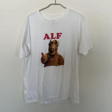 알프 ALF 티셔츠 GILDAN L 사이즈 상당 화이트