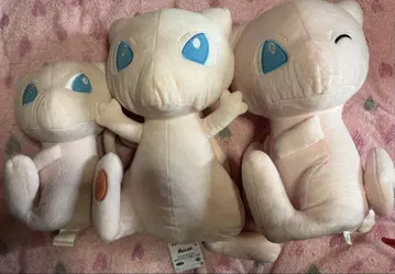 포켓몬 뮤우 봉제 인형 3종 세트