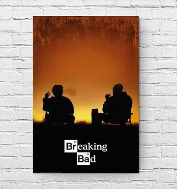 대형 영화 포스터 브레이킹 배드 Breaking Bad US 버전 of4