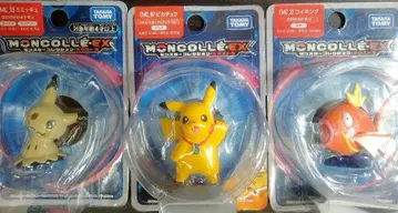 몬코레 EX 3개 세트 미미큐 피카츄 코이킹 764