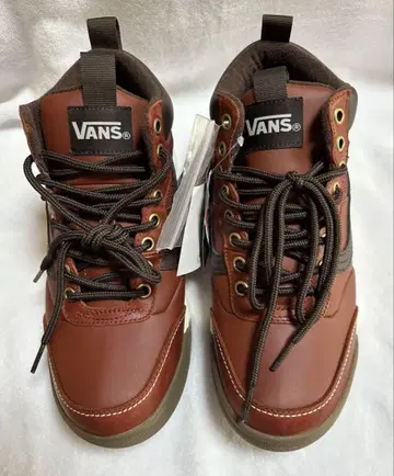 VANS 브라운 남성용 하이컷 스니커즈 26cm