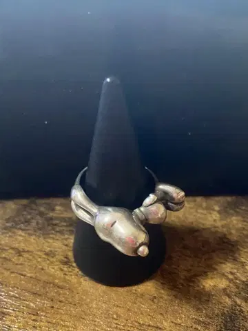 스누피 SNOOPY 반지 빈티지 레어 SV925