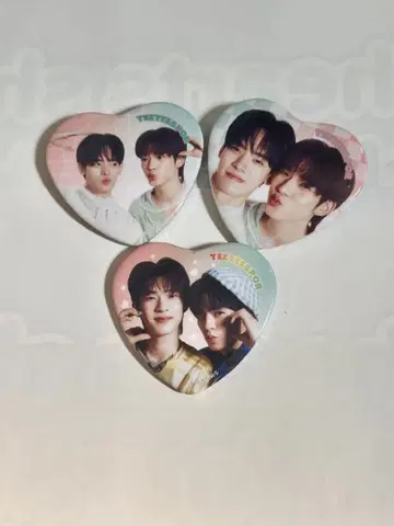 Yuasuka YourSky POPUP TeeteePor 하트 캔뱃지