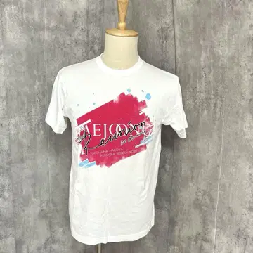 JAEJOONG Reunion 로고 프린트 티셔츠 심플 캐주얼